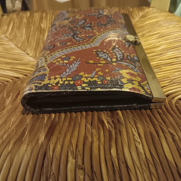 Additional Photos Day Sale Patricia Nash Leather Bohemian Large Wallet/ Clutch - Picture 5 of 12